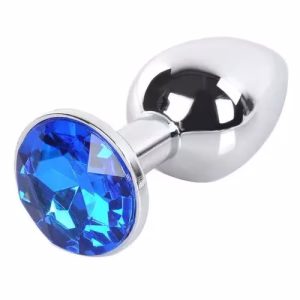 Diamond Metal Anal Plug – Small Ladder Design | Temperature Play & Easy-Clean Stainless Steel - Image 3