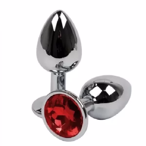 Diamond Metal Anal Plug – Small Ladder Design | Temperature Play & Easy-Clean Stainless Steel - Image 4