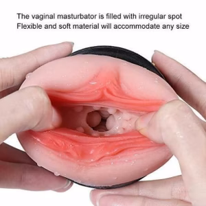 Portable Beer Bottle Male Massager – Soft Silicone Pocket Cup with Realistic Inner Texture - Image 3