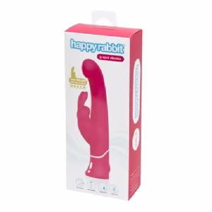 Happy Rabbit G‑Spot Massager– Dual Motor Rechargeable Bunny with 15 Vibration Modes & Waterproof Design - Image 3