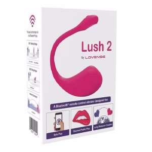 Lush 2 - Lovense App Controlled Vibrator for Women & Couples | Long Distance Remote Love Egg