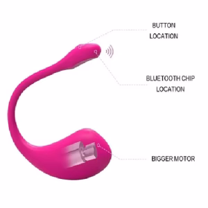 Lush 2 - Lovense App Controlled Vibrator for Women & Couples | Long Distance Remote Love Egg - Image 3