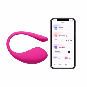 Lush 3 - Lovense G Spot Vibrator – App-Controlled, Wearable, Waterproof & Discreet for Long Distance Pleasure